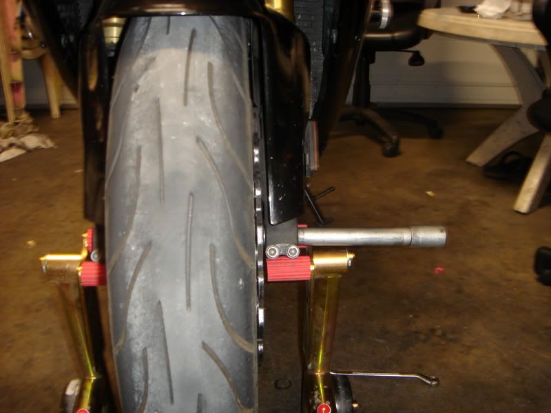 How ToFront Wheel Removal Honda CBR 600RR Forum